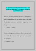 NC CERTIFIED BEEKEEPER NEWEST EXAM 2025  COMPLETE QUESTIONS AND CORRECT ANSWERS  GUARANTEED PASS 