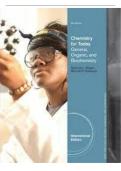 Test Bank &ndash; Chemistry for Today&colon; General&comma; Organic&comma; and Biochemistry &lpar;8th International Edition&rpar; by Spencer L&period; Seager&colon; Questions&comma; Answers and Rationales Study Guide
