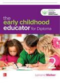 Test Bank &ndash; The Early Childhood Educator for Diploma &lpar;2nd Edition&rpar; by Lorraine Walker&colon; Questions&comma; Answers and Rationales Study Guide