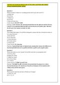 CERTIFIED EKG TECHNICIAN NEWEST 2026 ACTUAL EXAM  QUESTIONS AND CORRECT DETAILED ANSWERS&sol;NEWEST UPDATE