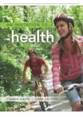 Test Bank &ndash; An Invitation to Health &lpar;4th Canadian Edition&rpar; by Lara Lauzon & Dianne Hales&colon; Questions&comma; Answers and Rationales Study Guide