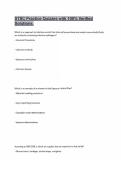 STSC Practice Quizzes with 100&percnt; Verified Solutions&period;