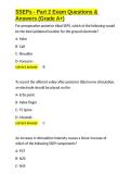 SSEPs - Part 2 Exam Questions & Answers &lpar;Grade A&plus;&rpar;&period;docx