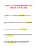 SkillCat EPA 608 EXAM QUESTIONS AND CORRECT ANSWERS 2026