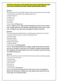 FIREFIGHTER 2 FINAL EXAM 2 LATEST VERSIONS AND A PRACTICE EXAM NEWEST 2025&sol;2026 ACTUAL EXAM  QUESTIONS AND CORRECT DETAILED ANSWERS&sol;NEWEST UPDATE&excl;&excl;&excl;