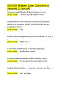 SCM 309 Midterm Exam Questions & Answers &lpar;Grade A&plus;&rpar;&period;docx