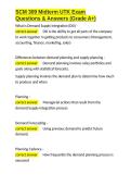 SCM 309 Midterm UTK Exam Questions & Answers &lpar;Grade A&plus;&rpar;&period;docx