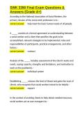 SWK 3390 Final Exam Questions & Answers &lpar;Grade A&plus;&rpar;&period;docx