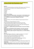 HOOTSUITE CERTIFICATION EXAM NEWEST 2025&sol;2026  ACTUAL EXAM COMPLETE 250 QUESTIONS AND CORRECT DETAILED ANSWERS&sol;NEWEST UPDATE&excl;&excl;&excl;