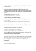 MSW Practice Exam Questions &ndash; Master of Social Work Study Guide &lpar;Comprehensive Exam Preparation Material&rpar;