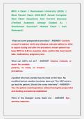 MDC 4 Exam 1 Rasmussen University &lpar;2026&rpar; &vert;&vert; Most Recent Exams 2026-2027 