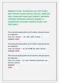 MINNESOTA NAIL TECHNICIAN LAW TEST EXAM &vert;&vert;  MOST RECENT EXAM 2026-2027 ACTUAL COMPLETE  REAL EXAM QUESTIONS AND CORRECT ANSWERS  &lpar;VERIFIED ANSWERS&rpar; ALREADY GRADED A&plus; &vert;  GUARANTEED SUCCESS&excl;&excl; NEWEST EXAM &vert; JUST  RELEASED&excl;&excl;
