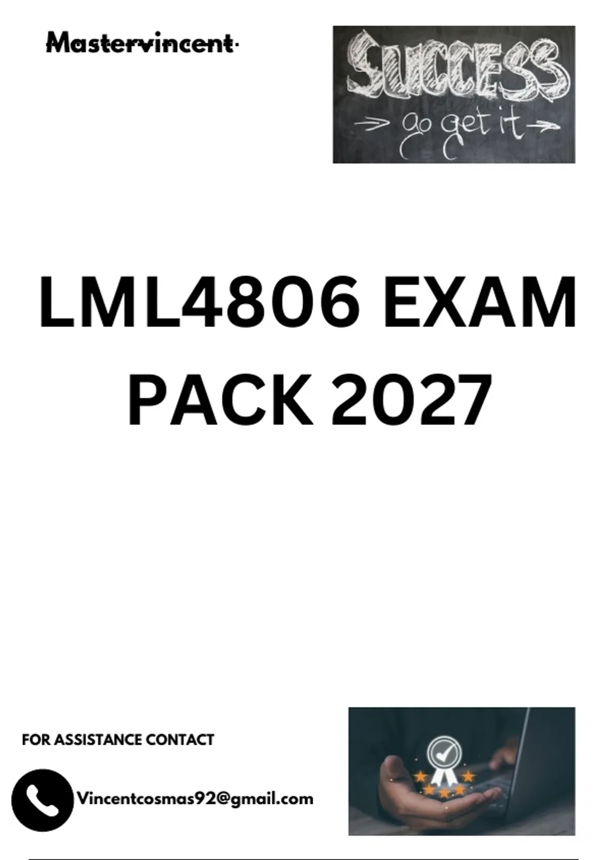 LML4806 EXAM PACK 2027 {DETAILED QUESTIONS AND ANSWERS} - Company Law ...