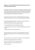 MSW Exam &ndash; Master of Social Work Study Guide &lpar;Comprehensive Review and Certification Preparation Material&rpar;