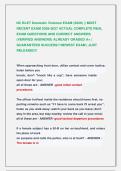 NC BLET Domestic Violence EXAM &lpar;2026&rpar; &vert;&vert; MOST  RECENT EXAM 2026-2027 ACTUAL COMPLETE REAL  EXAM QUESTIONS AND CORRECT ANSWERS  &lpar;VERIFIED ANSWERS&rpar; ALREADY GRADED A&plus; &vert;  GUARANTEED SUCCESS&excl;&excl; NEWEST EXAM &vert; JUST  RELEASED&excl;&excl; 