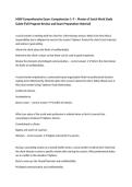 MSW Comprehensive Exam&colon; Competencies 1&ndash;9 &ndash; Master of Social Work Study Guide &lpar;Full Program Review and Exam Preparation Material&rpar;