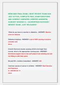 NFDN 2005 FINAL EXAM &vert;&vert; MOST RECENT EXAM 2026-2027 ACTUAL COMPLETE REAL EXAM QUESTIONS  AND CORRECT ANSWERS &lpar;VERIFIED ANSWERS&rpar;  ALREADY GRADED A&plus; &vert; GUARANTEED SUCCESS&excl;&excl;  NEWEST EXAM &vert; JUST RELEASED&excl;&excl; 
