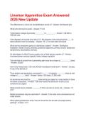 Lineman Apprentice Exam Answered 2026 New Update