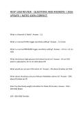 RESP 1350 REVIEW - QUESTIONS AND ANSWERS &vert; 2026 UPDATE &vert; RATED 100&percnt; CORRECT&period;