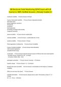 OB Electronic Fetal Monitoring &lpar;EFM&rpar; Exam with all Correct & 100&percnt; Verified Answers &vert;Already Graded A&plus;