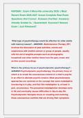 NURS661&colon; Exam 3 Maryville university 2026 &vert;&vert; Most   Recent Exam 2026-2027 Actual Complete Real Exam    Questions And Correct  Answers &lpar;Verified  Answers&rpar;   Already Graded A&plus; &vert; Guaranteed  Success&excl;&excl; Newest  Exam &vert; Just Released&excl;&excl;