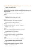 LDR-302S Organizational Culture Exam 2025 &lpar;Actual Exam&rpar; &vert; 100 Verified Questions & Answers &vert; Ultimate A&plus; Study Guide &vert; Instant Download
