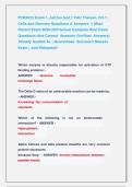 PCB3023 Exam 1&comma; cell bio test 1 FAU Theisen&comma; CH&period;1&colon;  Cells and Genome Questions & Answers  &vert;&vert; Most  Recent Exam 2026-2027Actual Complete Real Exam  Questions And Correct  Answers &lpar;Verified  Answers&rpar;   Already Graded A&plus; &vert; Guaranteed  Success&excl;&excl; Newest   Exam