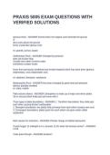 PRAXIS 5005 EXAM QUESTIONS WITH VERIFIED SOLUTIONS