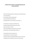 Pathophysiology Chapter 1- Test Bank Questions And Answers 2025&sol;2026