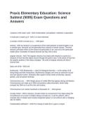 Praxis 5005 Science Practice Test with Accurate Solutions