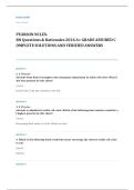 NCLEX RN 2026 EXAM A&plus; GRADE ASSURED COMPLETE SOLUTIONS AND VERIFIED ANSWERS