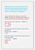 Stationary Engineering  Exam&vert;&vert; Most Recent Exam  2026-2027 Actual Complete Real Exam Questions                  And Correct Answers &lpar;Verified Answers&rpar; Already  Graded A&plus; &vert; Newest Exam &vert; Just Released&excl;&excl;