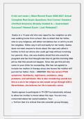 tf-cbt cert exam &vert;&vert; Most Recent Exam 2026-2027 Actual  Complete Real Exam Questions And Correct Answers  &lpar;Verified Answers&rpar; Already Graded A&plus; &vert; Guaranteed  Success&excl;&excl; Newest Exam &vert; Just Released&excl;&excl;