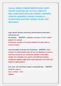 Vascular ARDMS COMPREHENSIVE EXAM &vert;&vert; MOST  RECENT EXAM 2026-2027 ACTUAL COMPLETE  REAL EXAM QUESTIONS AND CORRECT ANSWERS  &lpar;VERIFIED ANSWERS&rpar; ALREADY GRADED A&plus;  &vert;  GUARANTEED SUCCESS&excl;&excl; NEWEST EXAM &vert; JUST  RELEASED&excl;&excl; 