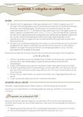 Samenvatting Hoofdstuk 5 - Celbiologie