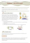 Samenvatting Hoofdstuk 7 - Celbiologie