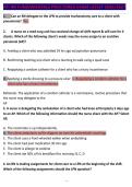 ATI FUNDAMENTALS PROCTOR 2023  with 100&percnt; correct solutions