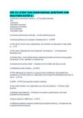 ARE 112 LATEST 2026 EXAM MANUAL QUESTIONS AND SOLUTIONS RATED