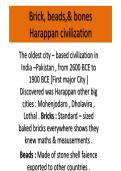 CBSE 2026 &comma; CLASS  12th &comma; history &comma; chapter 1 bricks&comma; beads and bones &comma;  FOR CLASS 12 TH STUDENTS harappan civilization &comma; NCRET  boardexam&comma; important questions also &period;