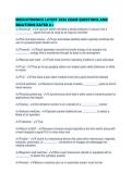 MECHATRONICS LATEST 2026 EXAM QUESTIONS AND SOLUTIONS RATED