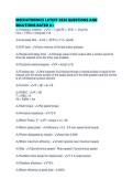 MECHATRONICS LATEST 2026 QUESTIONS AND SOLUTIONS RATED