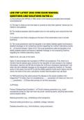 LEIK FNP LATEST 2026 CORE EXAM MANUAL QUESTIONS AND SOLUTIONS RATED