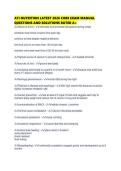 ATI NUTRITION LATEST 2026 CORE EXAM MANUAL QUESTIONS AND SOLUTIONS RATED