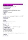 FIN 461 LATEST 2026 STUDY EXAM GUIDE QUESTIONS AND ANSWERS RATED 