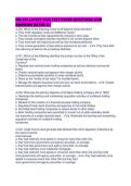 FIN 461 LATEST 2026 TEST PAPER QUESTIONS AND ANSWERS RATED