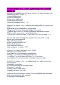 FIN 461 LATEST 2026 EXAMS QUESTIONS AND ANSWERS RATED