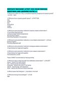 SERVSAFE MANAGER LATEST 2026 EXAM MANUAL QUESTIONS AND ANSWERS RATED 