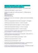 SERVSAFE MANAGER LATEST 2026 COMPREHENSIVE QUESTIONS AND ANSWERS