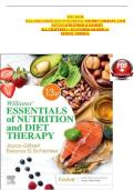 Test Bank for Williams&rsquo; Essentials of Nutrition and Diet Therapy&comma; 13th Edition &vert; Comprehensive Questions & Verified Answers Study Guide