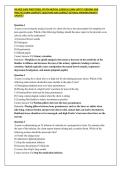 PN MED SURG PROCTORED &sol;ATI PN MEDICAL SURGICAL EXAM LATEST VERSIONS AND PRACTICE EXAM COMPLETE QUESTIONS AND CORRECT DETAILED ANSWERS&sol;NEWEST UPDATE&excl;&excl;